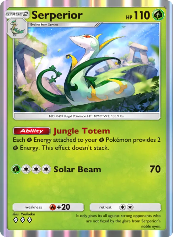 Serperior — Mythical Island #006 (Pokémon TCG card)