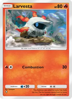 Larvesta (Mythical Island #013)