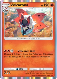 Volcarona (Mythical Island #014)