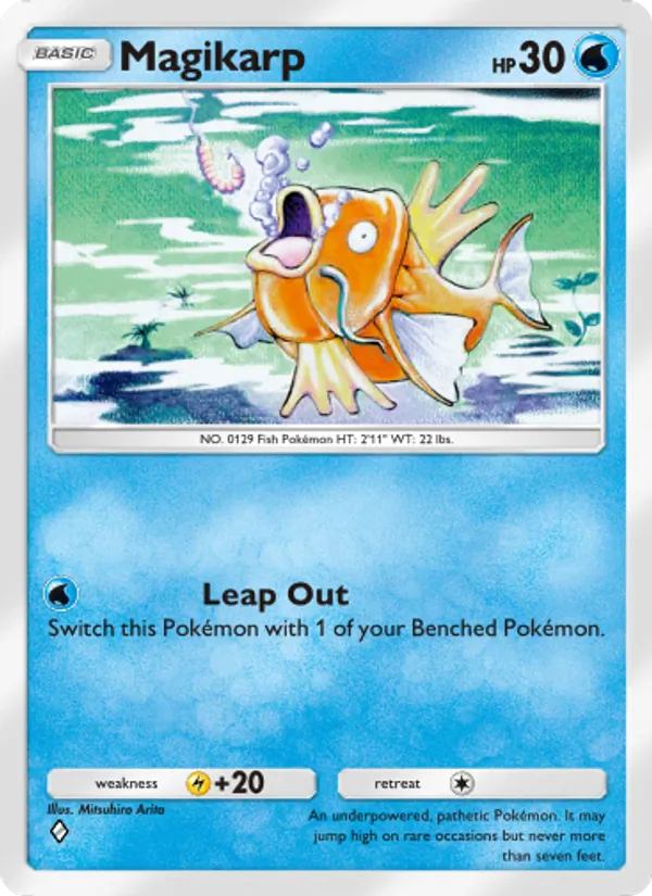Magikarp — Mythical Island #017 (Pokémon TCG card)