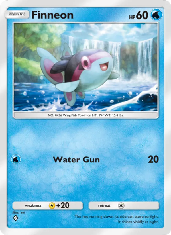 Finneon — Mythical Island #020 (Pokémon TCG card)