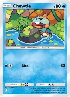 Chewtle (Mythical Island #022)