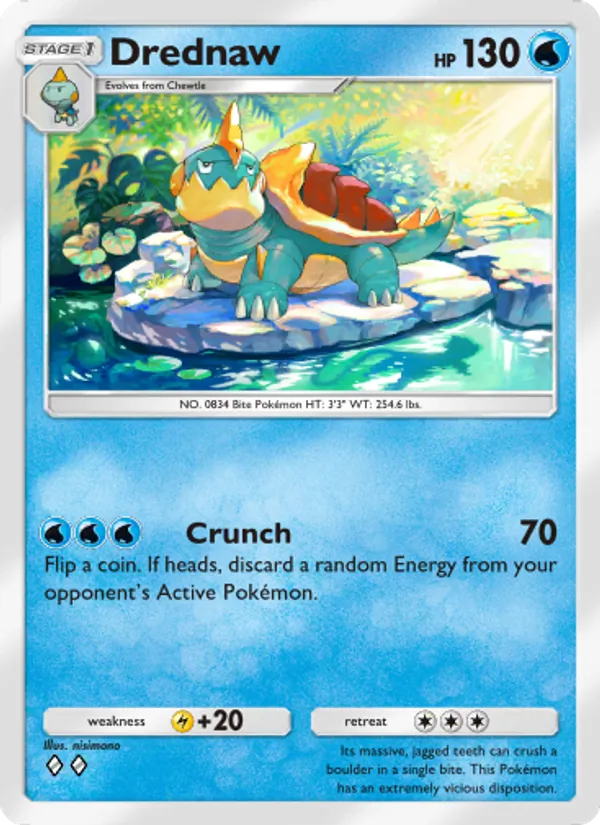 Drednaw — Mythical Island #023 (Pokémon TCG card)