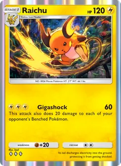 Raichu (Mythical Island #026)
