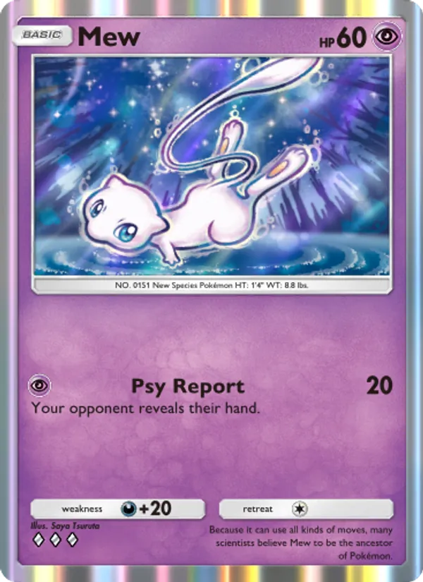 Mew — Mythical Island #031 (Pokémon TCG card)