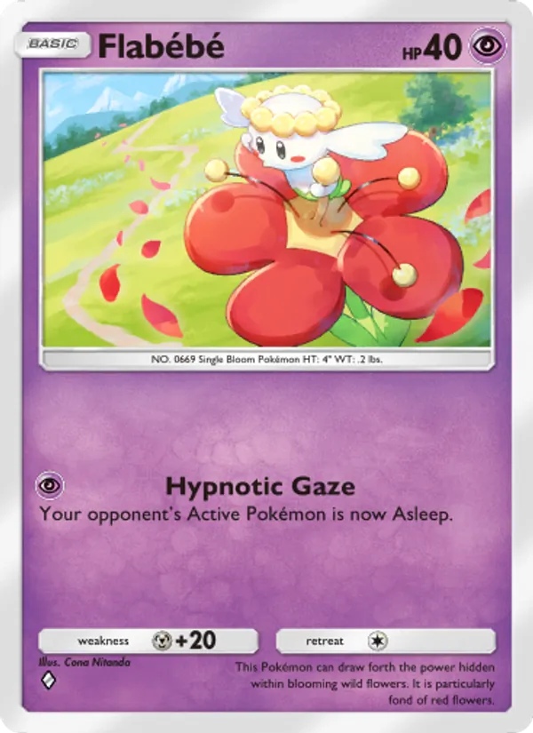 Flabébé — Mythical Island #036 (Pokémon TCG card)