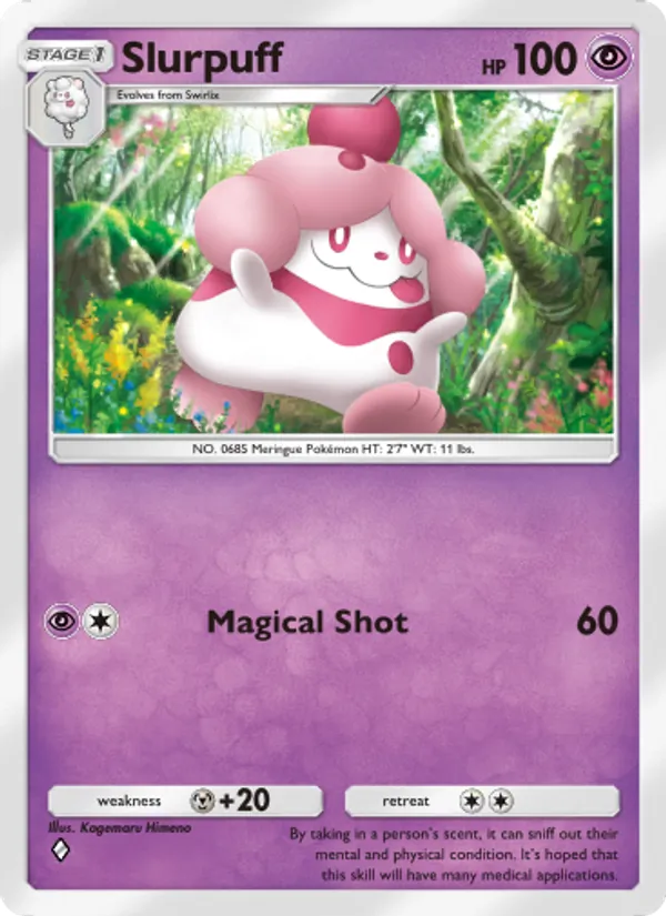 Slurpuff — Mythical Island #040 (Pokémon TCG card)