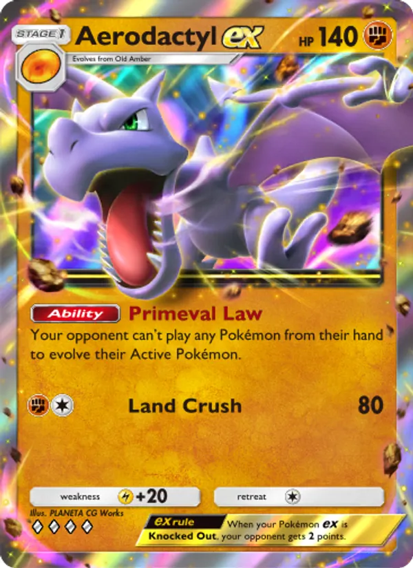 Aerodactyl ex — Mythical Island #046 (Pokémon TCG card)