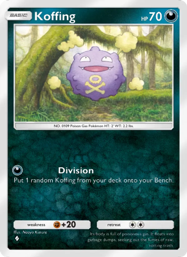 Koffing — Mythical Island #049 (Pokémon TCG card)