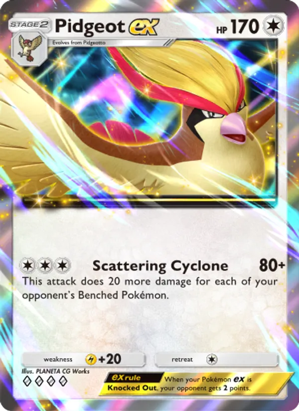Pidgeot ex — Mythical Island #059 (Pokémon TCG card)