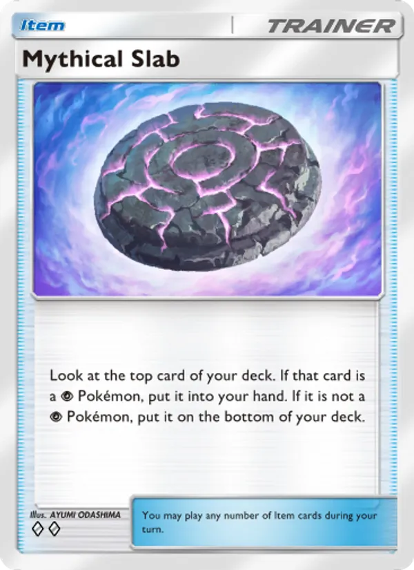 Mythical Slab — Mythical Island #065 (Pokémon TCG card)