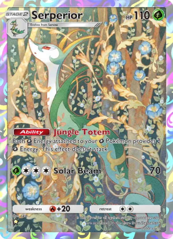 Serperior — Mythical Island #070 (Pokémon TCG card)