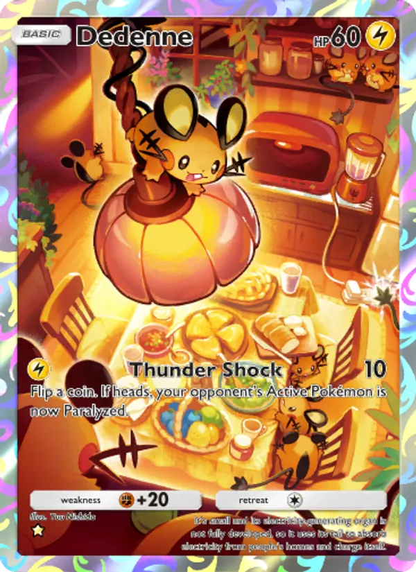 Dedenne — Mythical Island #073 (Pokémon TCG card)