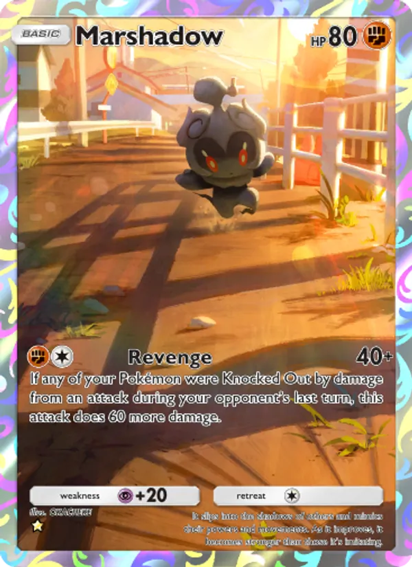 Marshadow — Mythical Island #074 (Pokémon TCG card)