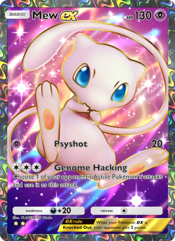 Mew ex — Mythical Island #077 (Pokémon TCG card)