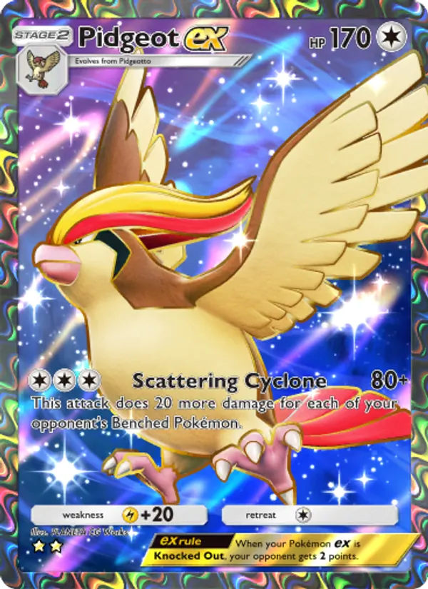 Pidgeot ex — Mythical Island #079 (Pokémon TCG card)