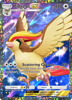 Pidgeot ex (Mythical Island #079)