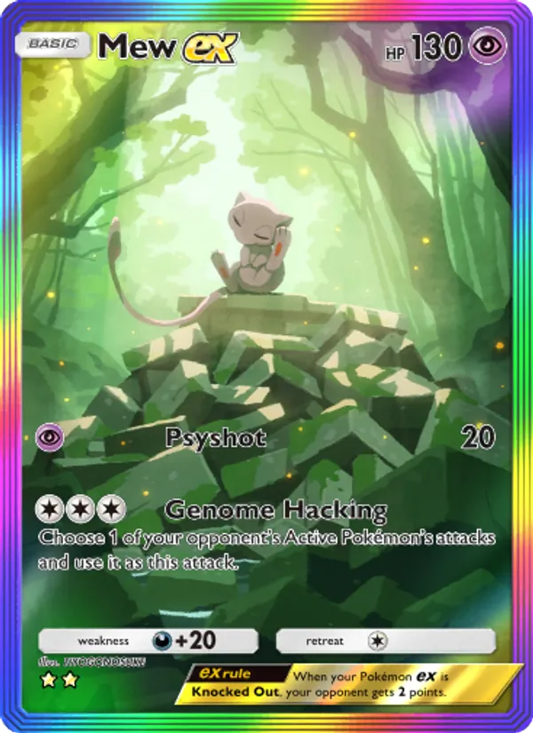 Mew ex — Mythical Island #083 (Pokémon TCG card)