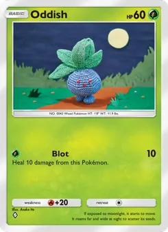 Oddish (Space-Time Smackdown #001)
