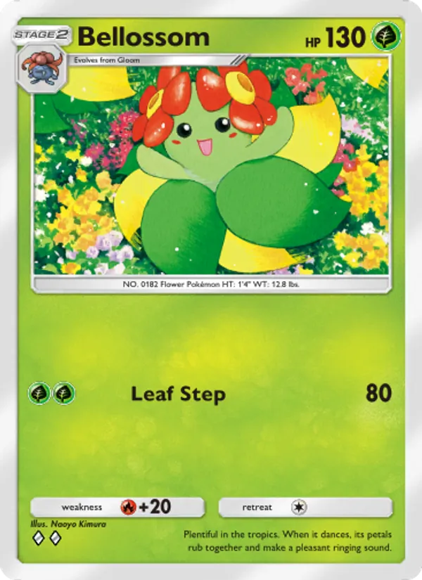 Bellossom — Space-Time Smackdown #003 (Pokémon TCG card)