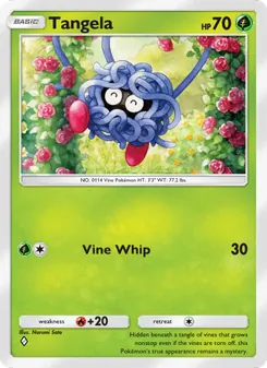 Tangela (Space-Time Smackdown #004)