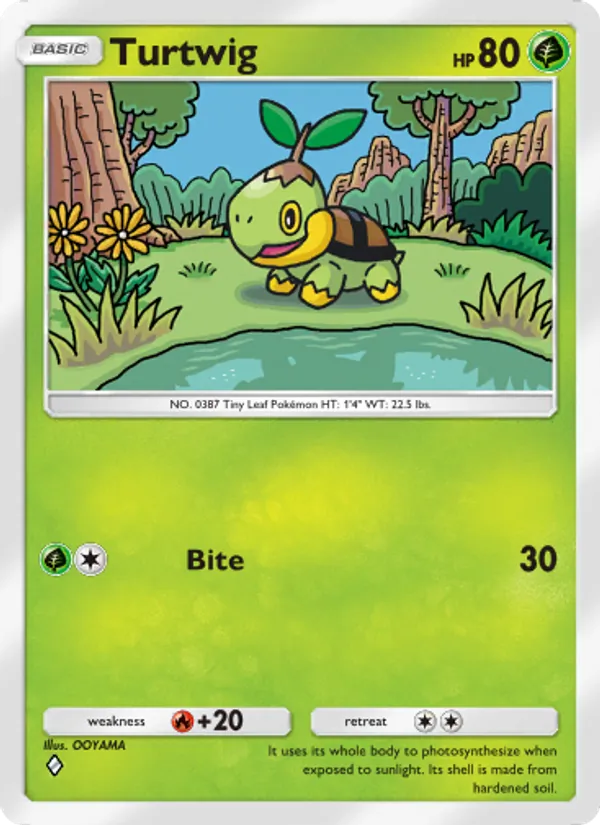 Turtwig — Space-Time Smackdown #010 (Pokémon TCG card)