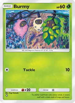 Burmy (Space-Time Smackdown #015)