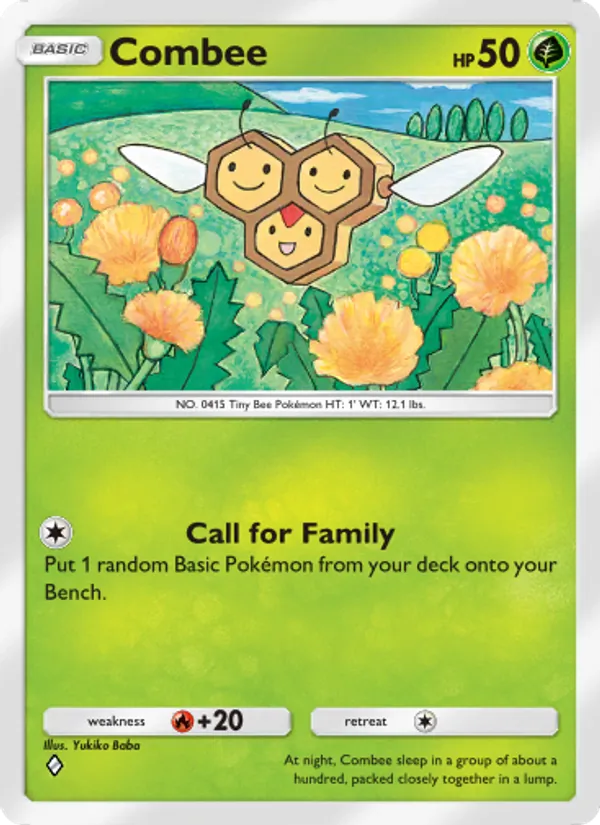 Combee — Space-Time Smackdown #017 (Pokémon TCG card)