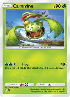 Carnivine (Space-Time Smackdown #019)