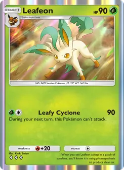 Leafeon (Space-Time Smackdown #020)