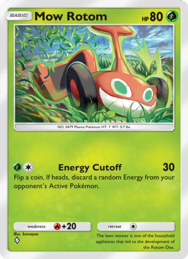 Mow Rotom — Space-Time Smackdown #021 (Pokémon TCG card)