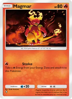 Magmar (Space-Time Smackdown #023)