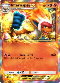Infernape ex (Space-Time Smackdown #029)