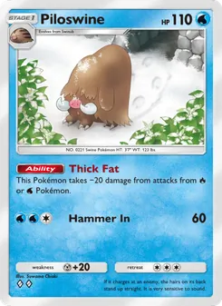 Piloswine (Space-Time Smackdown #032)