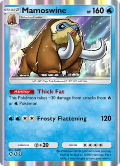 Mamoswine (Space-Time Smackdown #033)