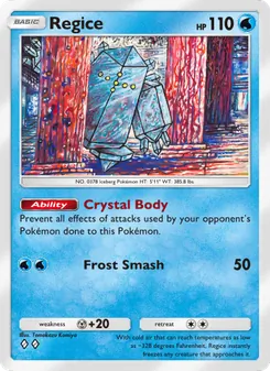 Regice (Space-Time Smackdown #034)