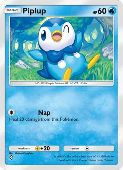 Piplup (Space-Time Smackdown #035)
