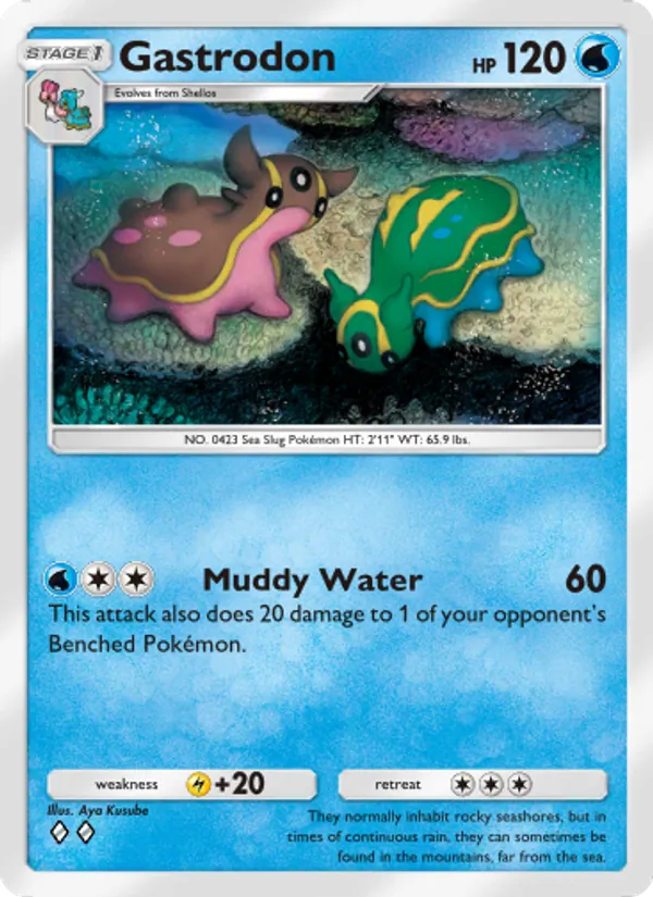 Gastrodon — Space-Time Smackdown #041 (Pokémon TCG card)