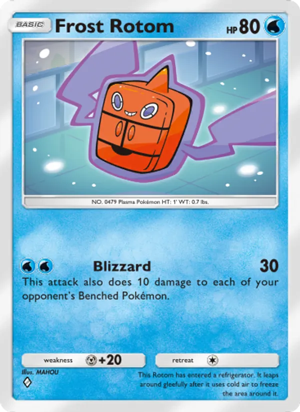 Frost Rotom — Space-Time Smackdown #048 (Pokémon TCG card)