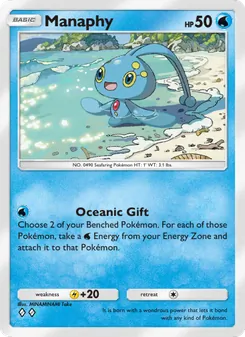 Manaphy (Space-Time Smackdown #050)