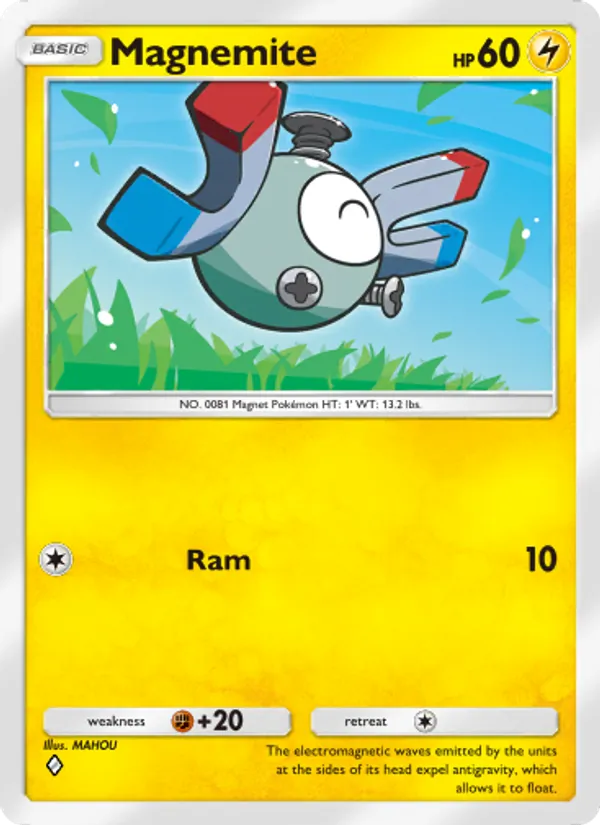 Magnemite — Space-Time Smackdown #051 (Pokémon TCG card)