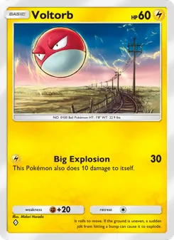 Voltorb (Space-Time Smackdown #054)