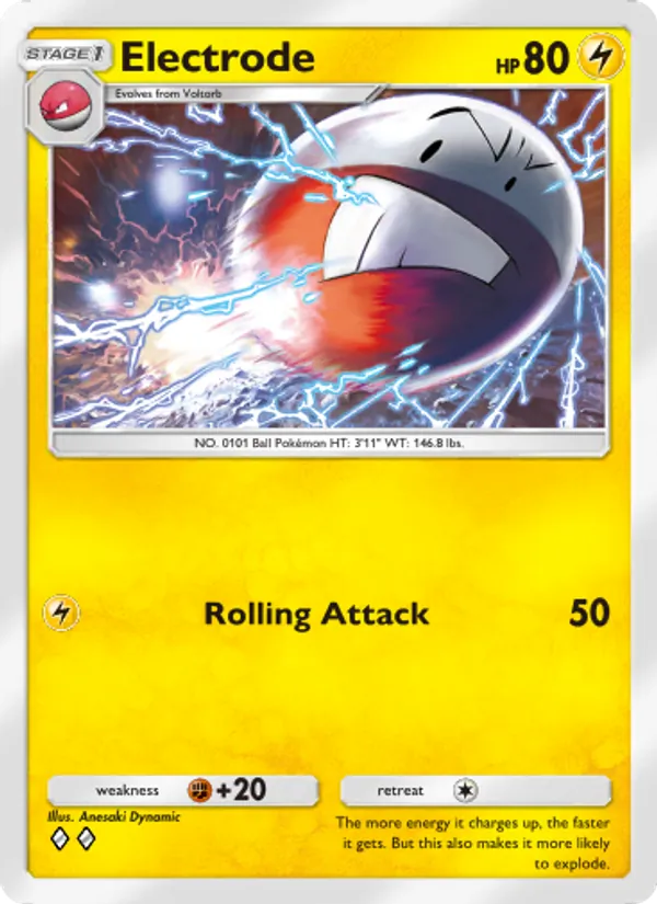 Electrode — Space-Time Smackdown #055 (Pokémon TCG card)