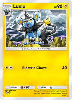 Luxio (Space-Time Smackdown #059)