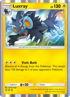Luxray (Space-Time Smackdown #060)