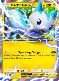 Pachirisu ex (Space-Time Smackdown #061)