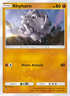 Rhyhorn (Space-Time Smackdown #080)