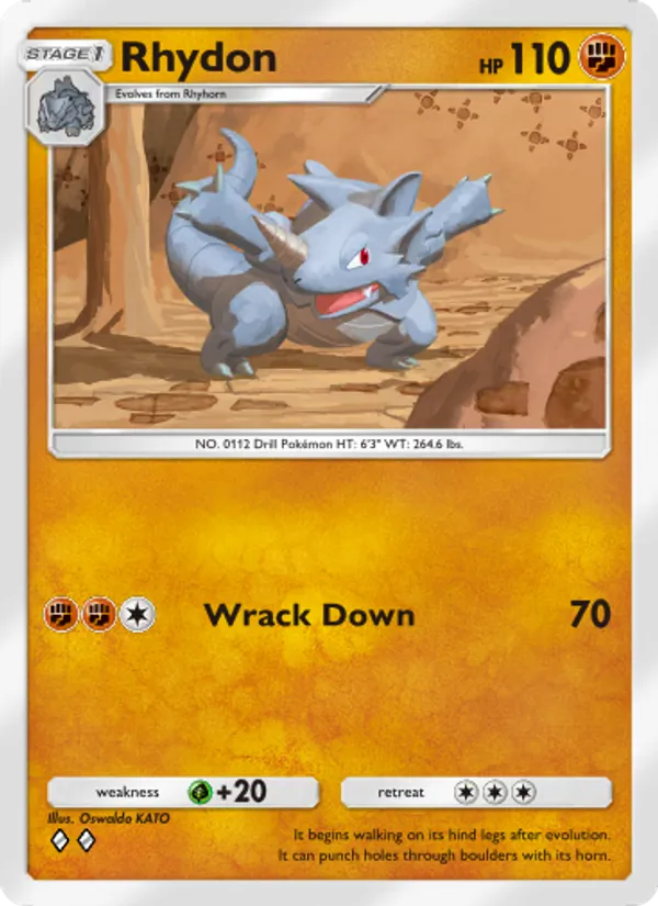 Rhydon — Space-Time Smackdown #081 (Pokémon TCG card)