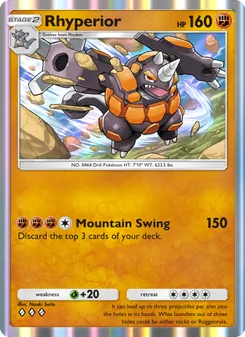 Rhyperior (Space-Time Smackdown #082)