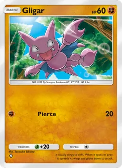 Gligar (Space-Time Smackdown #083)
